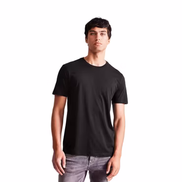 T-shirt i mellantung ekologisk bomull | Anthem