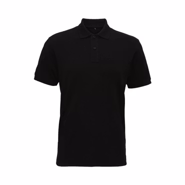 Supermjuk stickad piké för herr | Asquith & Fox