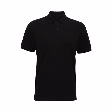 Supermjuk stickad piké för herr | Asquith & Fox