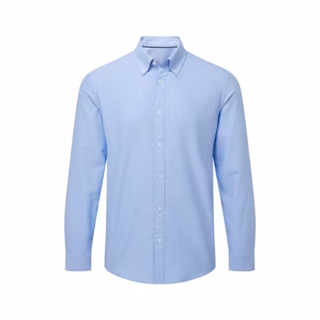 Långärmad Oxfordskjorta i bomull för herr | Asquith & Fox