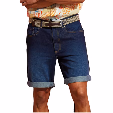 Klassiska denimshorts i 100 % bomull | Wombat