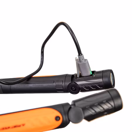 USB-uppladdningsbar LED-halslampa med dubbla lampor | Portwest