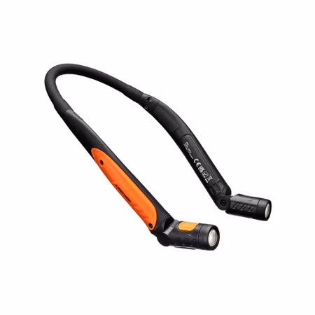 USB-uppladdningsbar LED-halslampa med dubbla lampor | Portwest