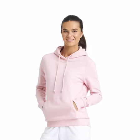 Collegehoodie i mjuk insida för dam | Just Hoods