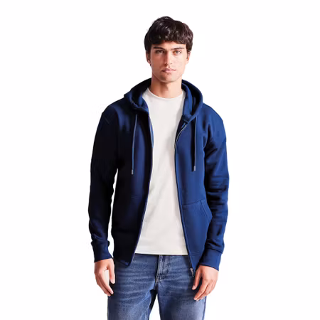 Full-zip hoodie i ekologisk bomull och återvunnet material | Anthem