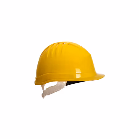 Expertline skyddshjälm med ventilationshål och spärrjustering | Portwest