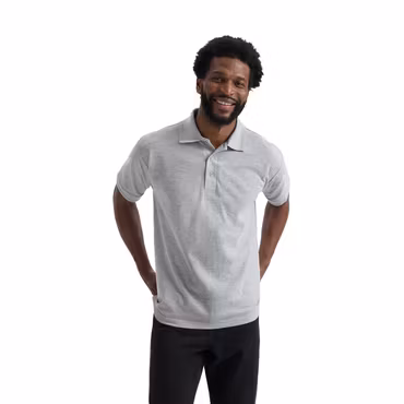 Kraftig pikétröja i polyester och bomull 250 g/m² för herr | Uneek