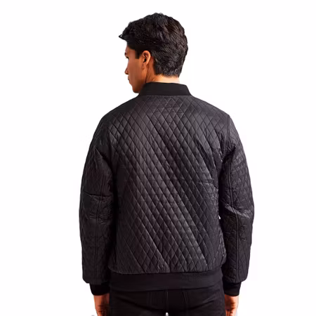 Quiltad bomberjacka i lättviktsmaterial för herr | 2786