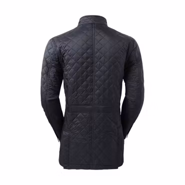 Lätt quiltad jacka i slim fit med diamantmönster för herr | 2786