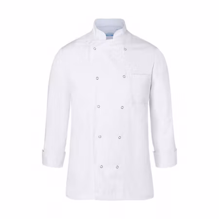 Klassisk kockjacka i twill med tryckknappar unisex | Karlowsky