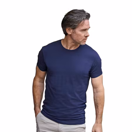 T-shirt med stretch i bomull och elastan | Tee Jays