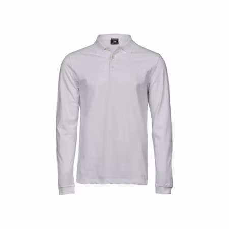 Lyxig pikétröja med lång ärm | Tee Jays