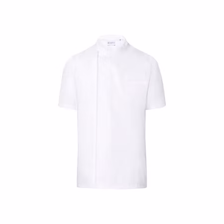 Kortärmad kockskjorta i twill med ventilerande rygg unisex | Karlowsky