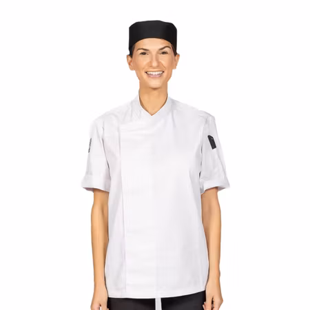 Kockrock kortärmad med StayCool® och återvunnet material | Le Chef Professional