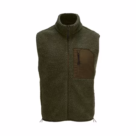 Unisex väst i sherpa-fleece med återvunnet material | SOL´S