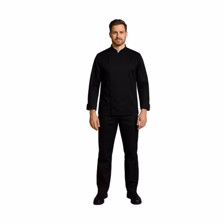 Bekväm kockjacka med Stretch MeshAir Pro och lång ärm för unisex | Portwest