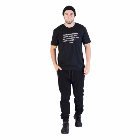 Brooklyn joggerbyxor i twill med smal passform och elastisk nederkant – unisex | BlueCut