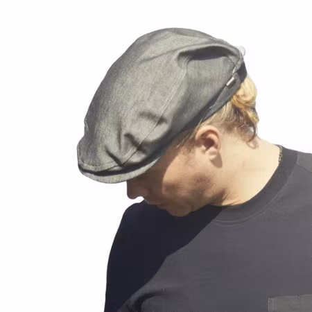 Tvättbar flat cap med justerbart spänne | Kentaur