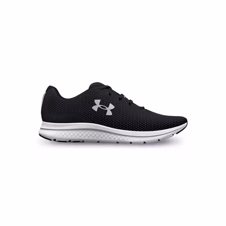 Svarta löparskor i mesh med Charged Cushioning® för dam | Under Armour