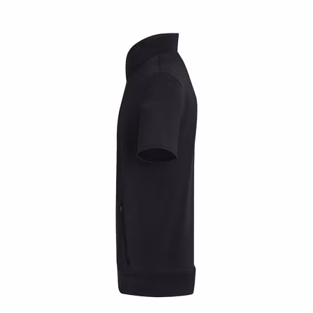 T-shirt i återvunnen polyester med stretch och dragkedjefickor för unisex | Karlowsky