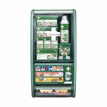 Första Hjälpen-station med Soft Foam-dispenser | Cederroth
