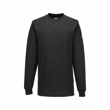 Antistatisk ESD-t-shirt med lång ärm - AS22 | Portwest