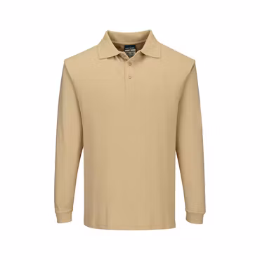 Flamskyddad antistatisk långärmad pikétröja – FR10 | Portwest