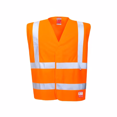 Flamskyddad antistatisk Hi-Vis varselväst – FR71 | Portwest
