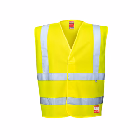 Flamskyddad antistatisk Hi-Vis varselväst – FR71 | Portwest
