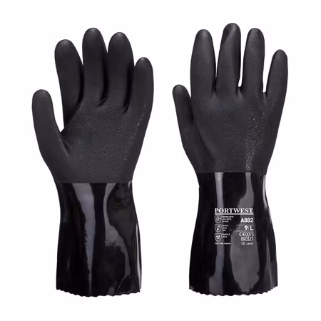 ESD-kemskyddshandske i PVC – A882 | Portwest