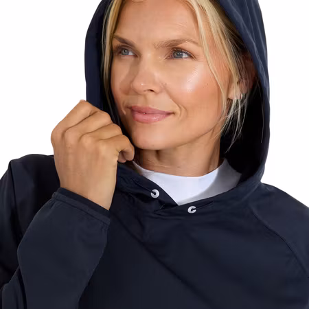 Vattentät golfhoodie i 4-vägsstretch för dam – 15 000 WP | Abacus