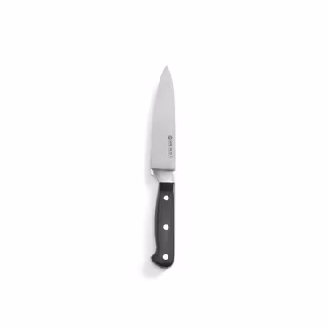 Kockkniv med svart handtag - Kitchen Line | HENDI