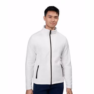 Slitstark microfleececardigan för herr i återvunnen polyester | ID Identity
