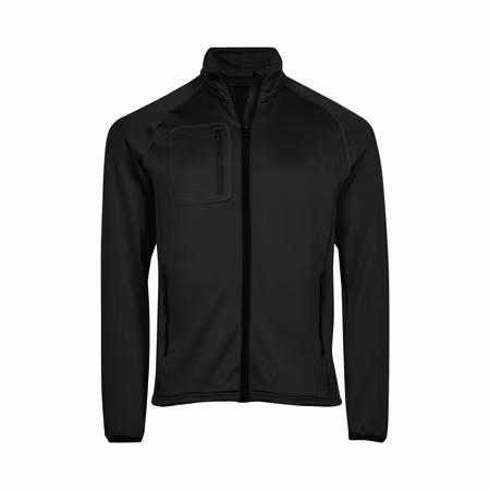Figurnära stretchfleecetröja med återvunnen polyester | Tee Jays