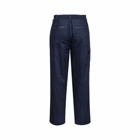 Arbetsbyxa dam med elastisk midja och knäskyddsfickor S687 | Portwest