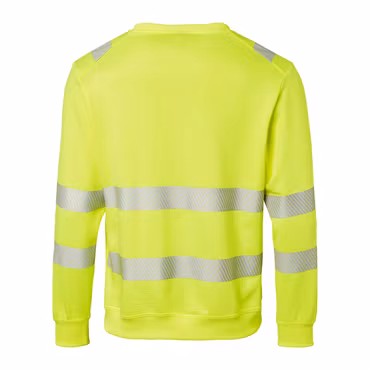 Varselsweatshirt med stretchreflexer och rund hals | Top Swede