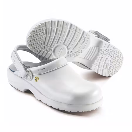Skyddstofflor med justerbar hälrem – Fusion Clog ESD | Sika