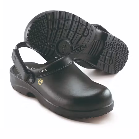Skyddstofflor med justerbar hälrem – Fusion Clog ESD | Sika