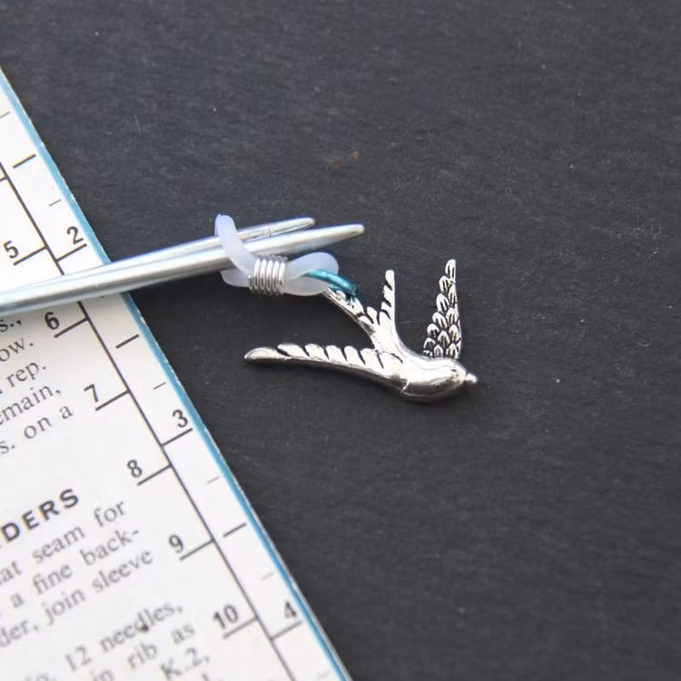 Swooping Swallow Knittin Needle Minder