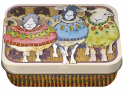 SHEEP IN SWEATERS - MINI RECTANGULAR TIN (ASK)