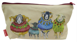 WOOLLY SHEEP IN SWEATERS ZIPPED POUCH (PÅSE)