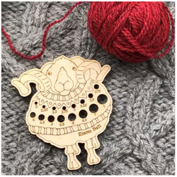 SHEEP IN SWEATERS NEEDLE GAUGE (STICKMÄTARE)