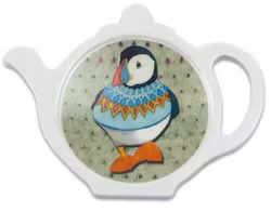 WOOLLY PUFFINS TEA BAG TIDY (TEPÅSFAT)