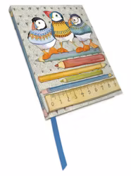 WOOLLY PUFFINS BOUND NOTEBOOK (ANTECKNINGSBOK)