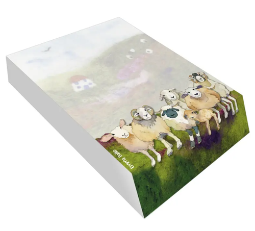 FELTED SHEEP SLANT PAD - (BLOCK)