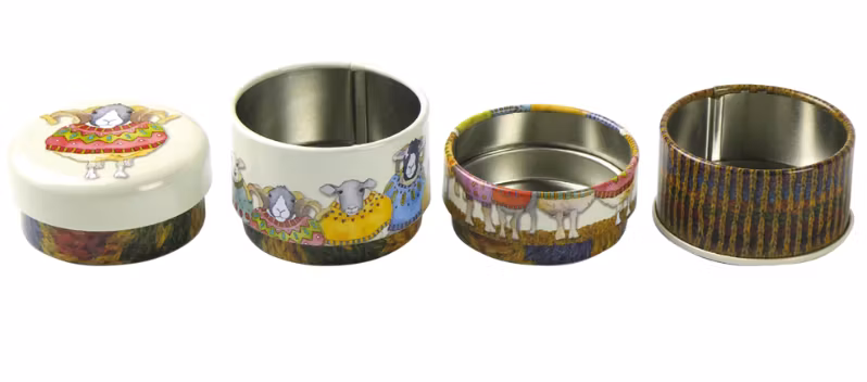 SHEEP IN SWEATERS MINI STACKER TIN - ASK