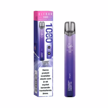 ELFBAR 1000 Strawberry Raspberry Cherry Ice