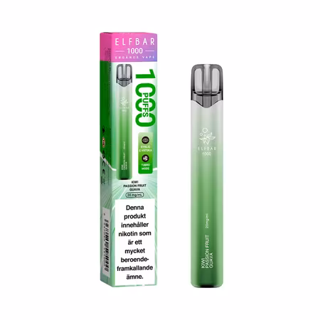 ELFBAR 1000 Kiwi Passionfruit Guava