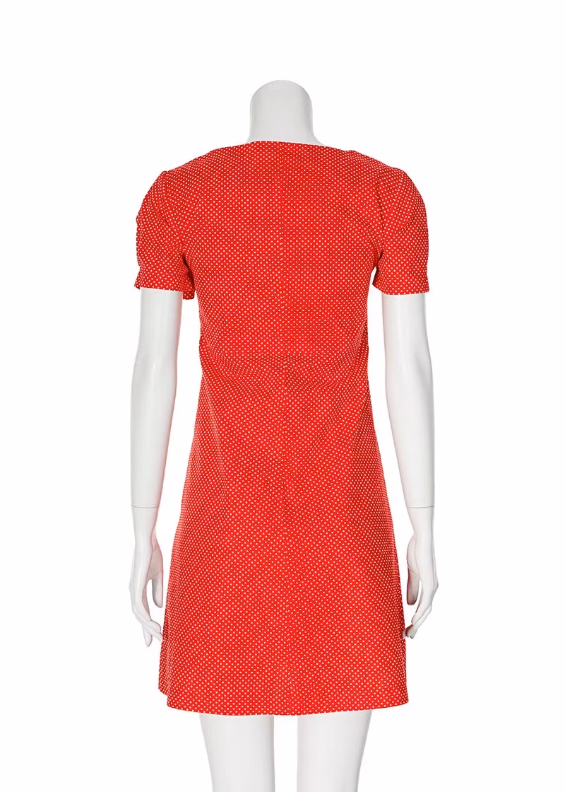 Anna polka dot red