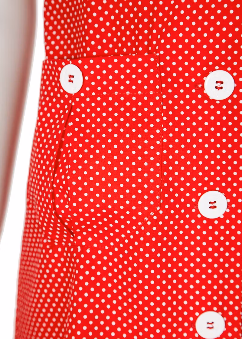 Anna polka dot red